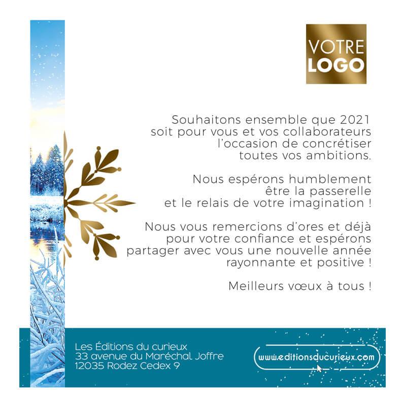 Texte de Voeux original & professionnel Exemple de message entreprise